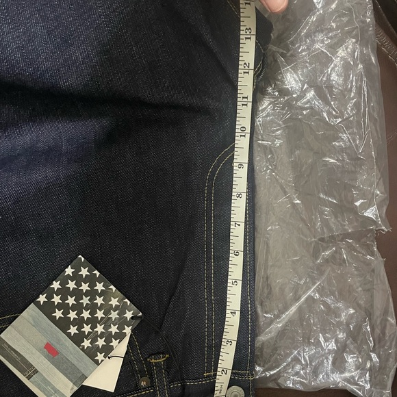Levi’s made inUSA 501 #174 NWT Selvedge rigid RAW - Picture 16 of 17